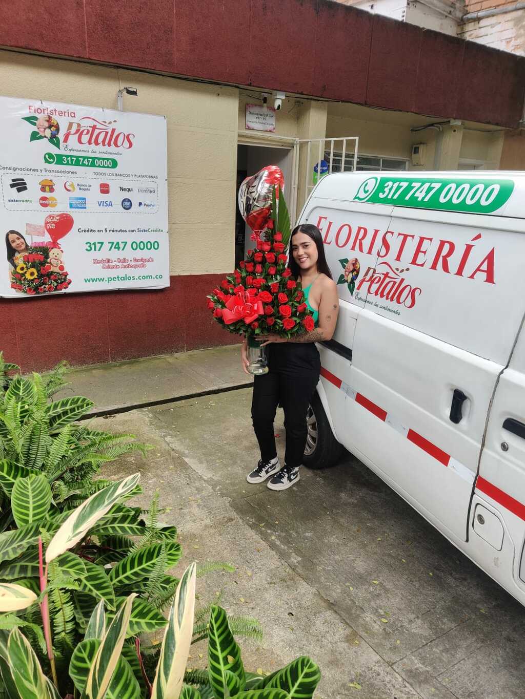Flores floristerías en Medellín